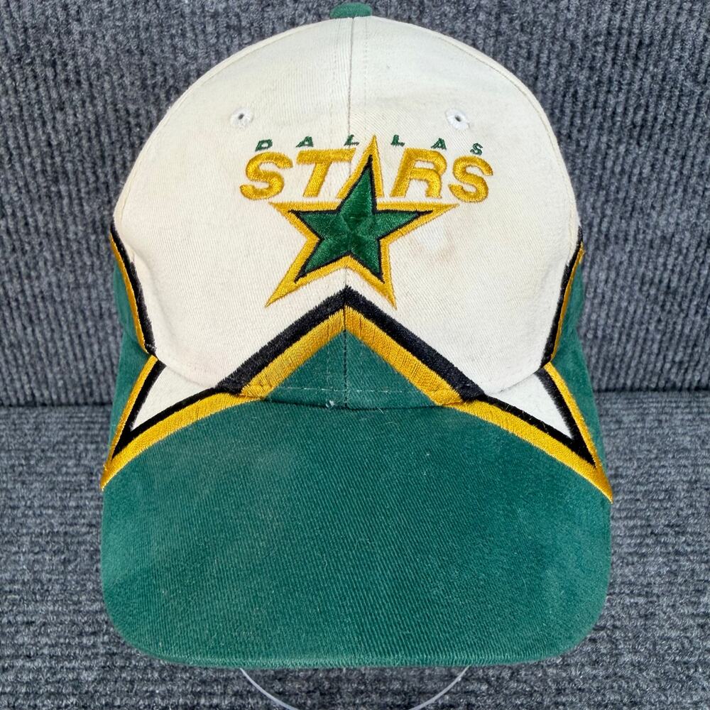 Vintage Dallas Stars NHL DP Drew Pearson Strapback Hat Cap OSFM 90s Hockey